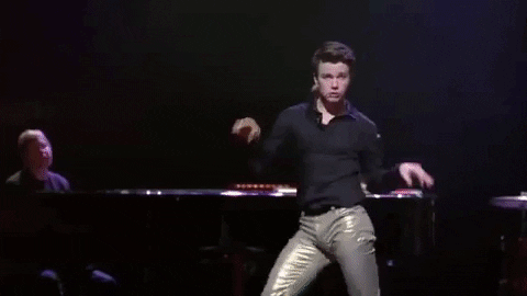 Mihaelovich giphygifmaker glee kurt hummel not the boy next door GIF