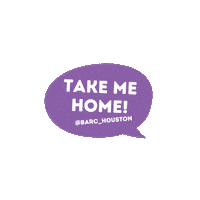 BARCHouston animal adopt adoption shelter Sticker