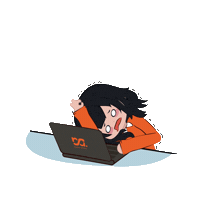 AiSophie chibi designers personal branding cutesy Sticker