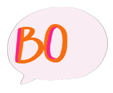 Pink Halloween Sticker
