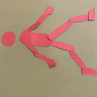 Stop Motion Walk Cycle GIF