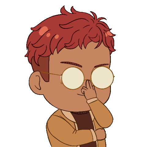 Sparkle Glasses Sticker