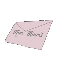 Mini_Minois send love sendlove share love enveloppe Sticker