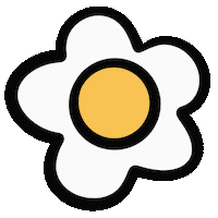 Flower Daisy Sticker by LITTLE SHARK AND CO.