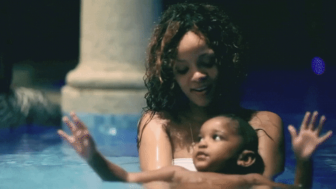 cheers drink to that GIF by Rihanna