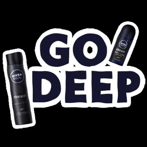 NIVEAMENEastAfrica giphygifmaker deep deodorant smell good GIF