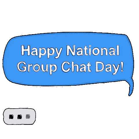 Group Chat Sticker by Originals