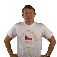 Sad Czech Republic Sticker by Český olympijský tým