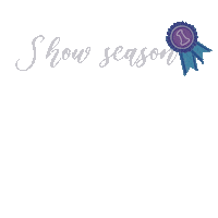 Lesloods horses first place horseriding horseshow Sticker
