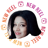 Social Queen Reena Sticker by BORN ON INSTAGRAM
