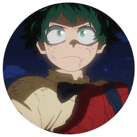My Hero Academia Otaku Sticker by MangaUK