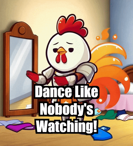 Dance Like Nobodys Watching Social Media Trends GIF by Zorooster