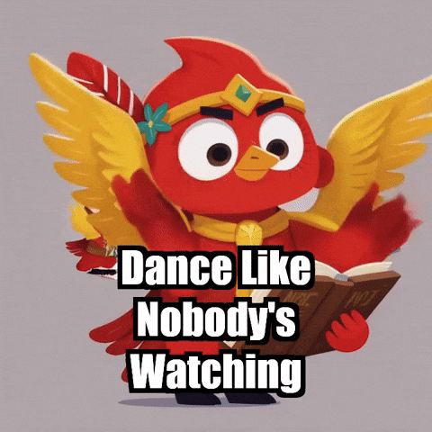 Dance Like Nobodys Watching Social Media Trends GIF by The Cardinal Virtue