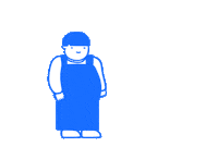 Happy Walking Sticker by il Geru GIFs