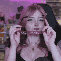 Cat Girl Shrug GIF