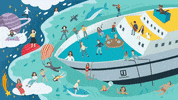 Summer Illustration GIF by InnovatorsBox