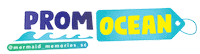 MermaidMemoriesSC ocean california waves cali Sticker