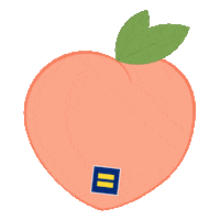 HumanRightsCampaign lgbt lgbtq georgia peach Sticker