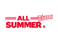 minnesota twins summergram Sticker