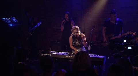 dive bar tour keyboard GIF by Lady Gaga