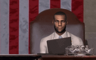 morphin clap clapping sarcastic lebron james GIF