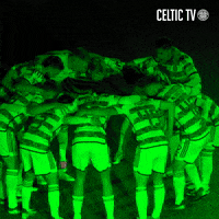 Hoops Huddle GIF by Celtic Football Club