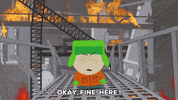 sad kyle brolovski GIF by South Park 