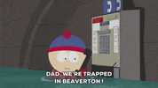 drowning stan marsh GIF by South Park 
