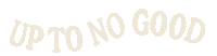 Up To No Good Sticker by Poppy Deyes