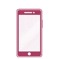 EndoApp handy endometriosis endometriose mobilephone Sticker