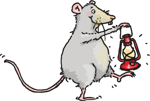 Christmas Mouse Sticker by krima&isa