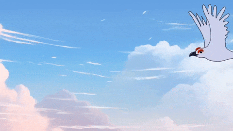 AweboToken giphyupload bird flying awebo awebo bird GIF