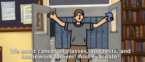 gkids GIF by My Entire High School Sinking Into The Sea