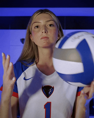 Depaul University Volleyball GIF by DePaul Athletics