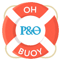 pocruises ship cruise po ships Sticker