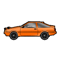 Initial D Drift Sticker by ImportWorx