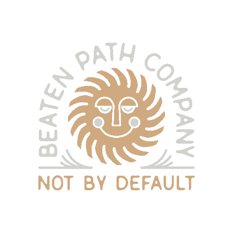 Happy Mental Health Sticker by Beaten Path Co