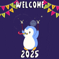 Happy New Year Penguin GIF by Pudgy Penguins