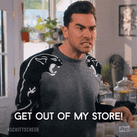 angry pop tv GIF by Schitt's Creek