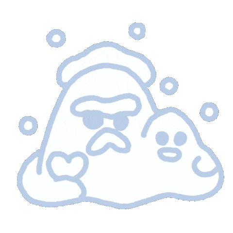 Winter Solstice Illustration Sticker