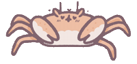 Crab らぶ Sticker by akaKUMA