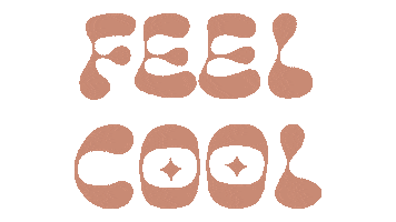 Feel Cool Sticker by Lucy & Yak