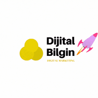 Dijitalbilgin logo marketing circle rocket GIF
