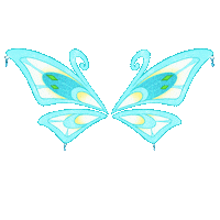 Missgale03 glitter wings shiny fairy Sticker