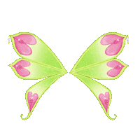 Missgale03 glitter wings shiny fairy Sticker