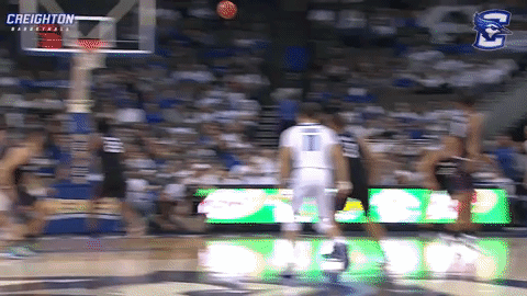 high five slam dunk GIF by Creighton University Athletics