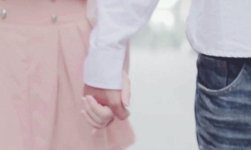 holding hands love GIF