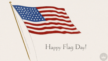 Stars And Stripes Vintage GIF by Hallmark Gold Crown