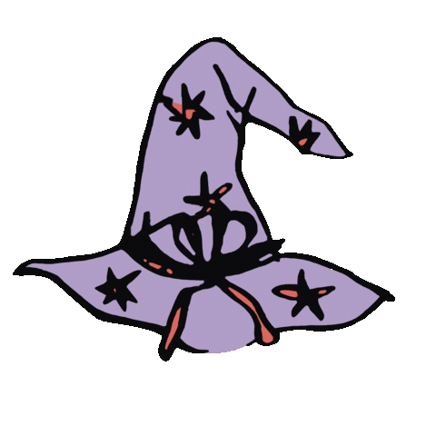 Halloween Witch Sticker