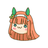 Pretty Derby Horse Sticker by Fluffy the Thunder God 雷神阿毛